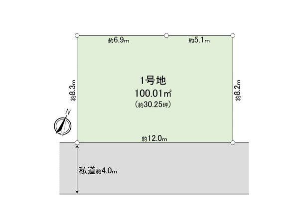 さいたま市桜区栄和4丁目 区画図
