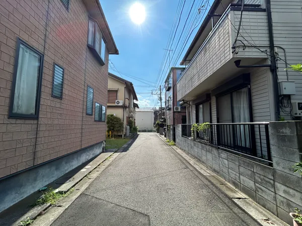 前面道路