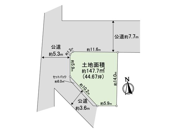 さいたま市桜区大字大久保領家 区画図
