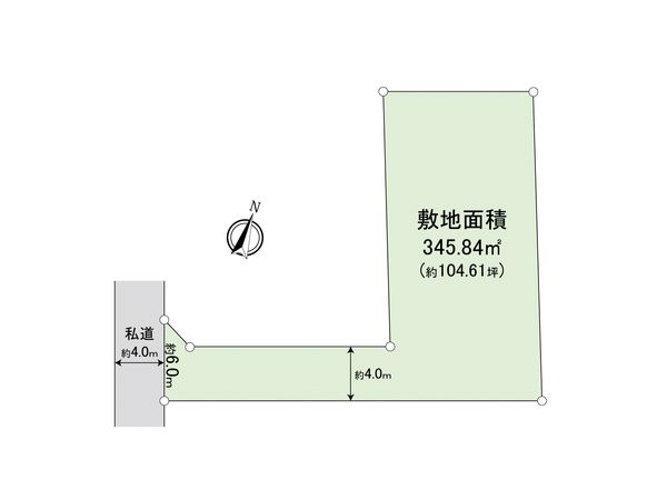さいたま市浦和区上木崎2丁目 区画図 さいたま市浦和区上木崎2丁目 区画図