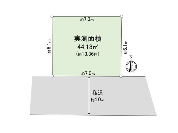 さいたま市中央区新中里2丁目 区画図 さいたま市中央区新中里2丁目 区画図