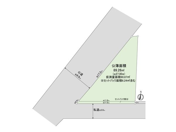 さいたま市中央区大字下落合 区画図 さいたま市中央区大字下落合 区画図