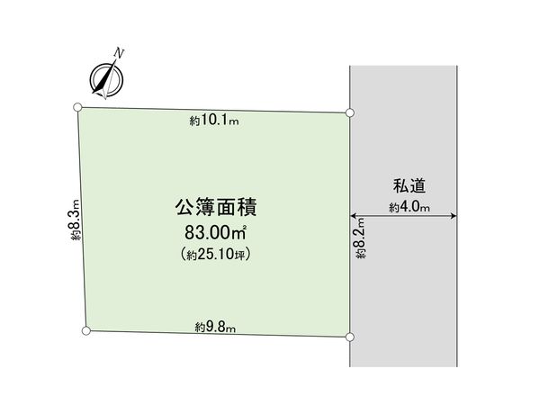 さいたま市桜区西堀9丁目 区画図