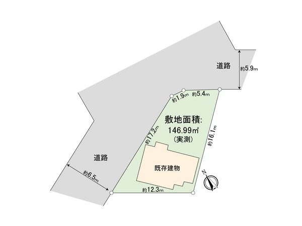 川口市南鳩ヶ谷4丁目 区画図 川口市南鳩ヶ谷4丁目 区画図