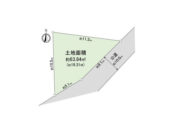 さいたま市中央区下落合2丁目 区画図 区画図