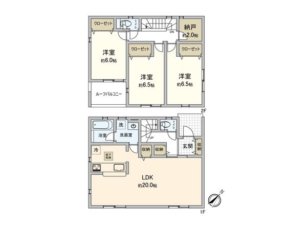 さいたま市桜区大字白鍬 間取図(平面図) さいたま市桜区大字白鍬 間取図(平面図)