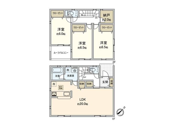 さいたま市桜区大字白鍬 間取図(平面図) さいたま市桜区大字白鍬 間取図(平面図)