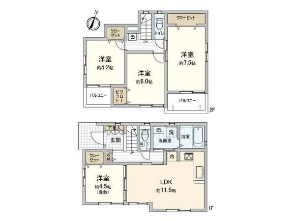 間取図(平面図)