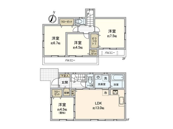 間取図(平面図)