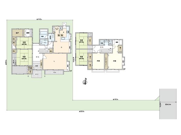 さいたま市中央区本町東2丁目 間取図(平面図)