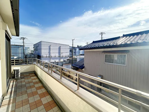 ２F南側バルコニーからの眺望