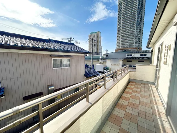 ２F南側バルコニーからの眺望