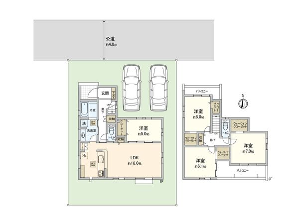 さいたま市桜区大字塚本 間取図(平面図)