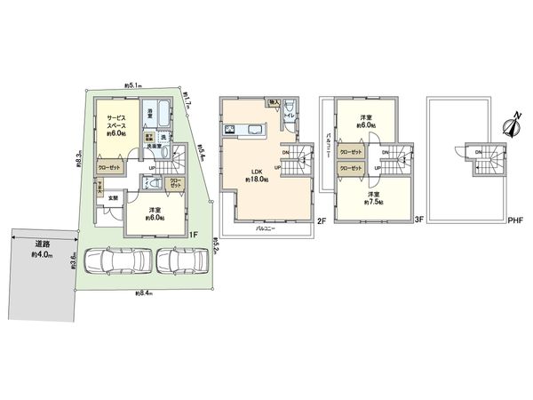 さいたま市中央区鈴谷8丁目 間取図(平面図)