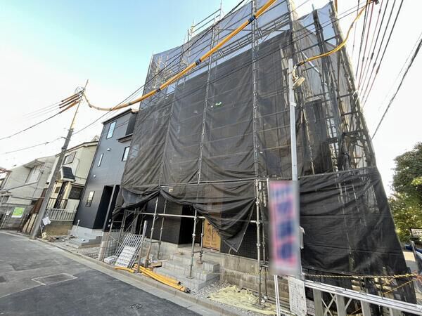 さいたま市中央区鈴谷７丁目新築一戸建住宅　３号棟 着工途中写真