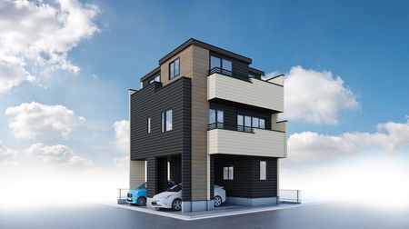 さいたま市緑区原山3丁目 新築一戸建住宅 完成予想パース（外観）