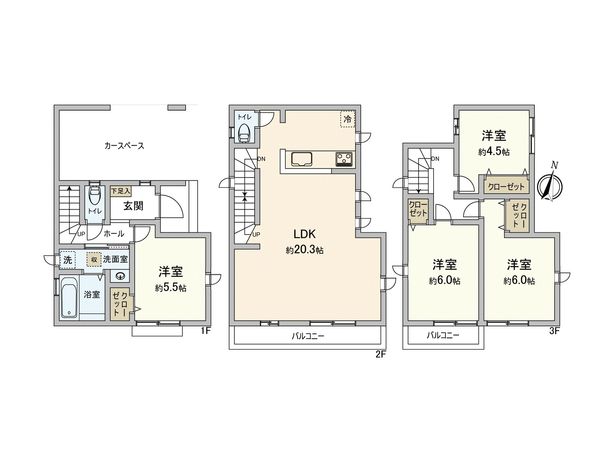 間取図(平面図)