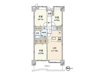 間取図(平面図)