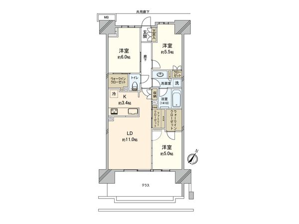 SHINTO CITY 間取図(平面図) 間取図(平面図)