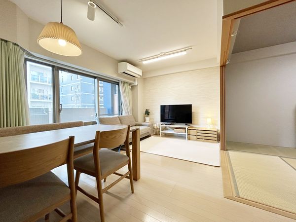 ライオンズグローベルさいたま新都心セントアヴェニュー リビング