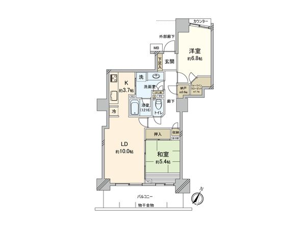 パークシティ大宮 セントラルタワー 間取図(平面図)