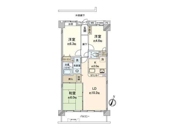 間取図(平面図)