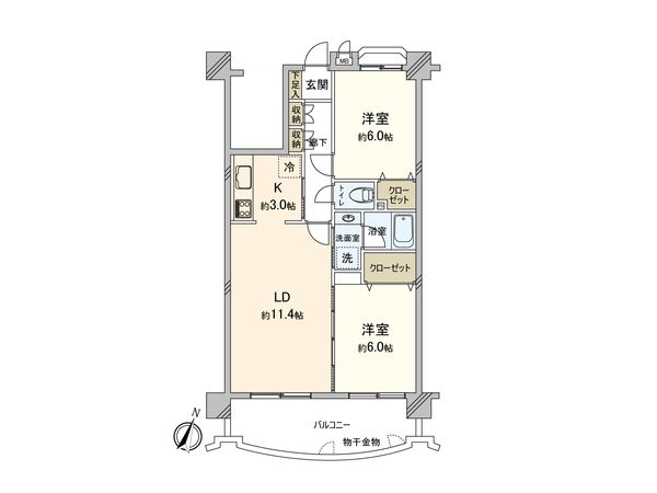 セントヒルズ東浦和 間取図(平面図) セントヒルズ東浦和 間取図(平面図)