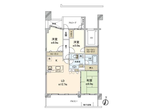 間取図(平面図)