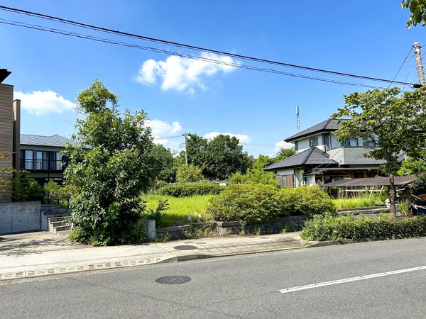 青葉区あざみ野南4丁目(土地) 前面道路含む外観 青葉区あざみ野南4丁目(土地) 前面道路含む外観