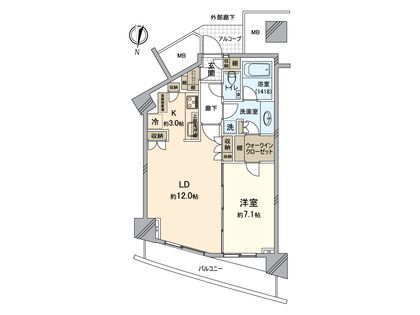 間取図(平面図)