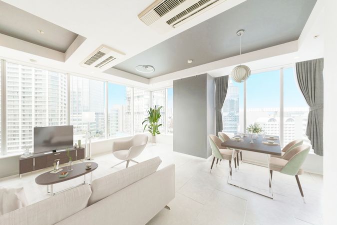 横浜ポートサイドプレイス リビング