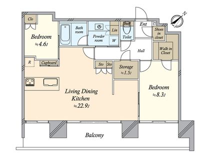 間取図(平面図)