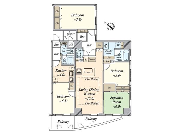 間取図(平面図)
