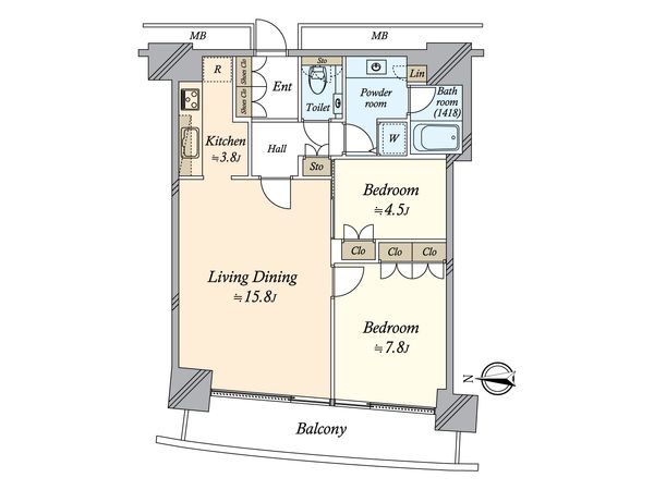 間取図(平面図)