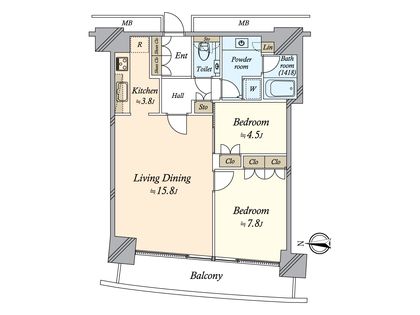 間取図(平面図)