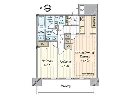 間取図(平面図)