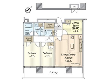 間取図(平面図)