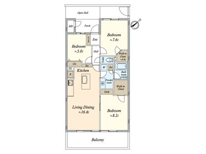 間取図(平面図)