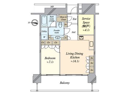 間取図(平面図)