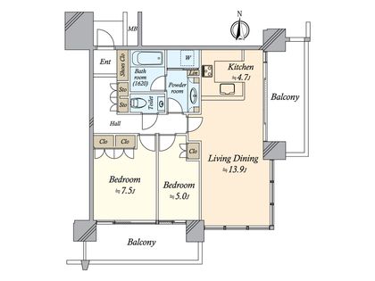 間取図(平面図)