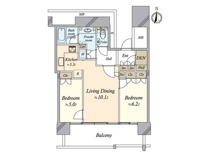 間取図(平面図)