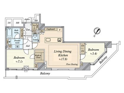間取図(平面図)