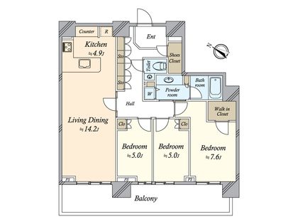 間取図(平面図)