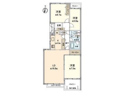 間取図(平面図)