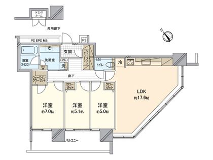 間取図(平面図)