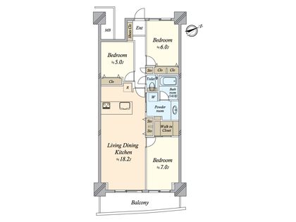 間取図(平面図)