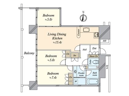 間取図(平面図)