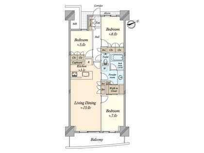 間取図(平面図)
