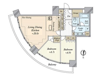 間取図(平面図)