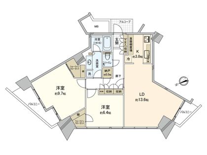 間取図(平面図)